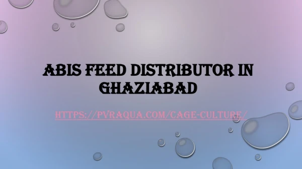 abis feed distributor in ghaziabad