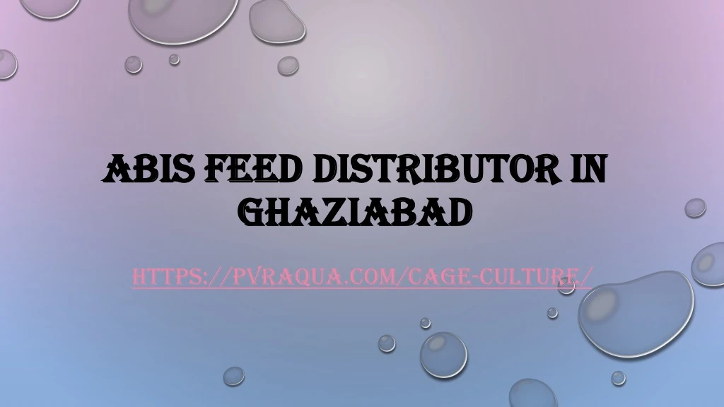 abis feed distributor in ghaziabad