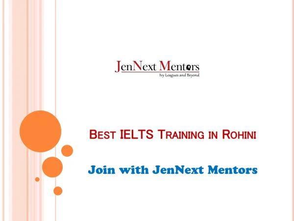 Find Best IELTS Coaching in Rohini