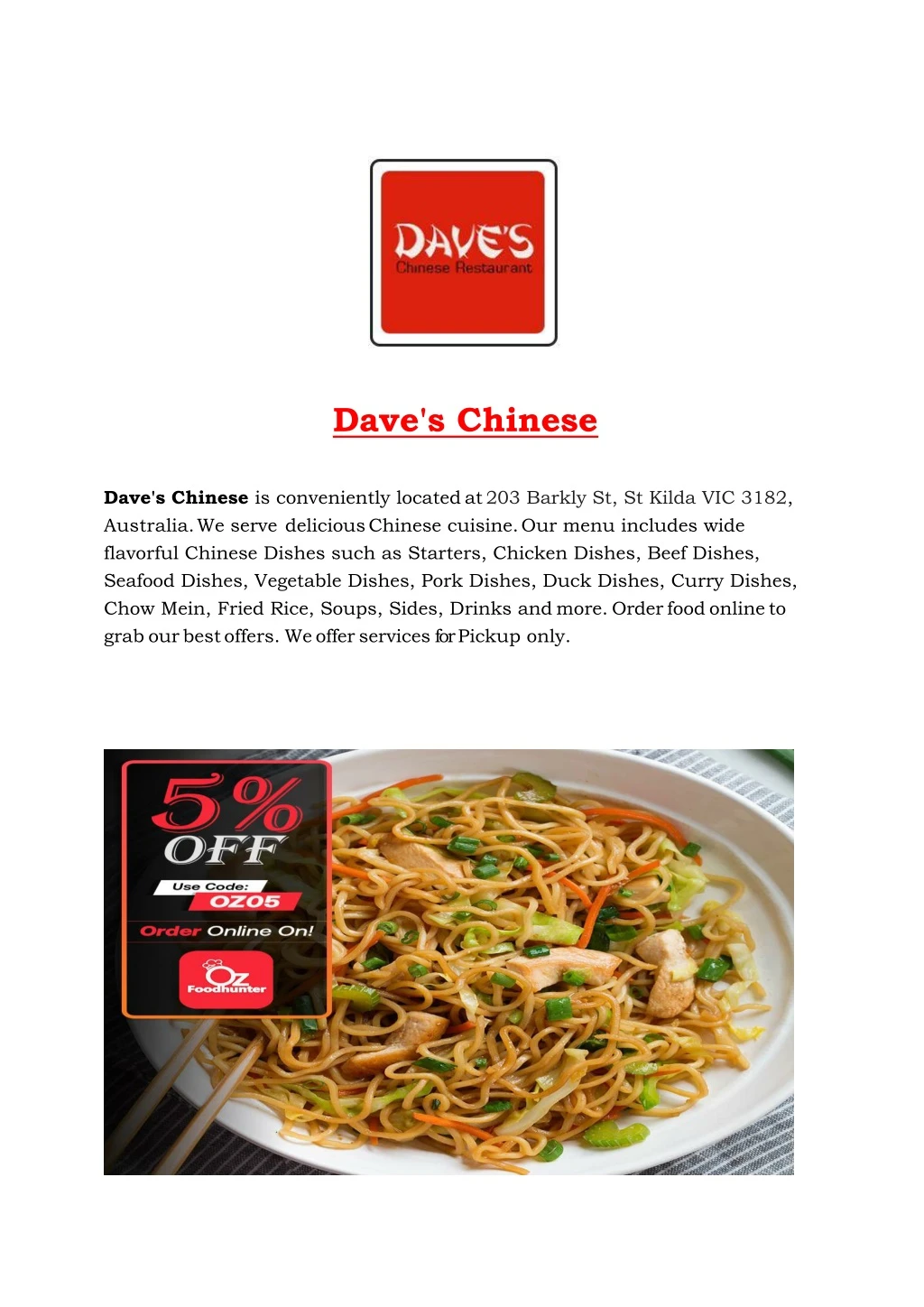 dave s chinese