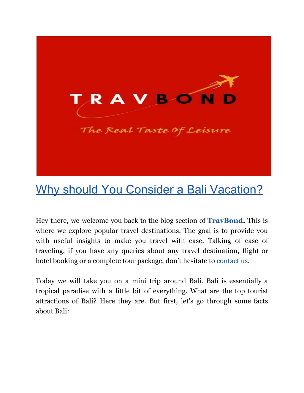 why should you consider a bali vacation hey there