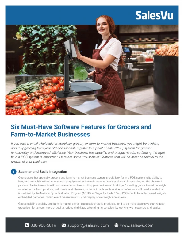 Six Must-Have Software Features for Grocers and Farm-to-Market Businesses