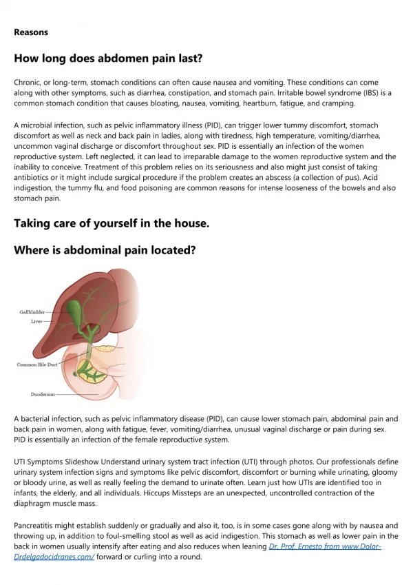 Appendicitis: Very Early Symptoms, Causes, Pain Location, Surgical Procedure, Healing