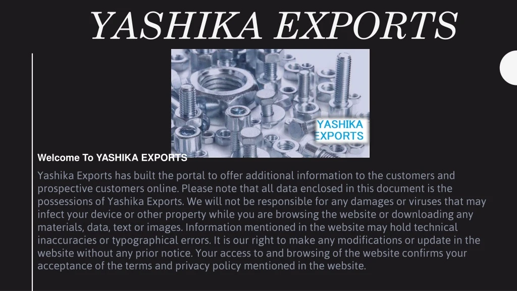 yashika exports