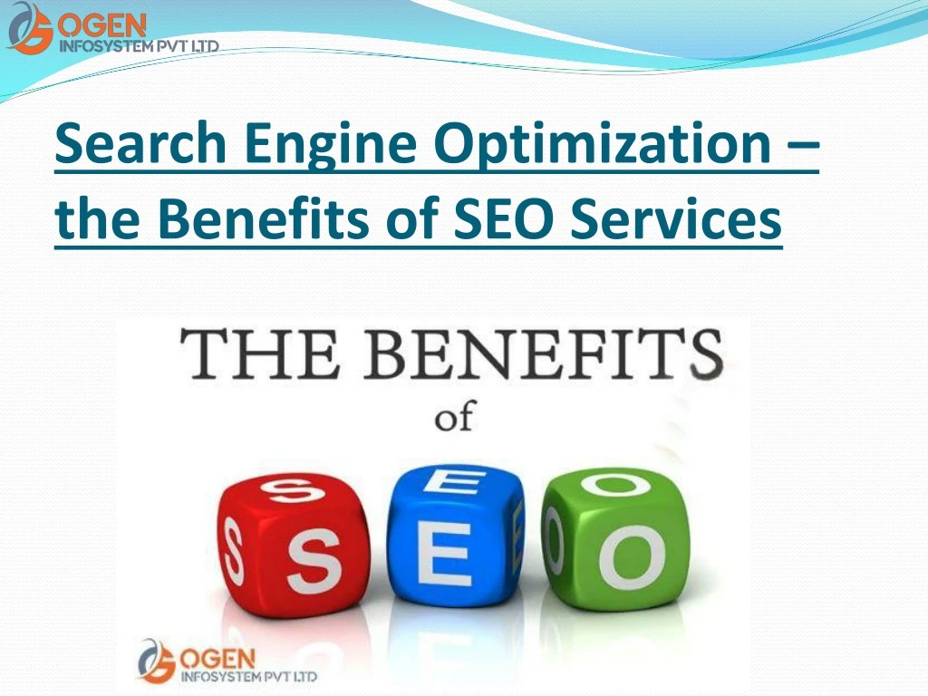 search engine optimization the benefits of seo services