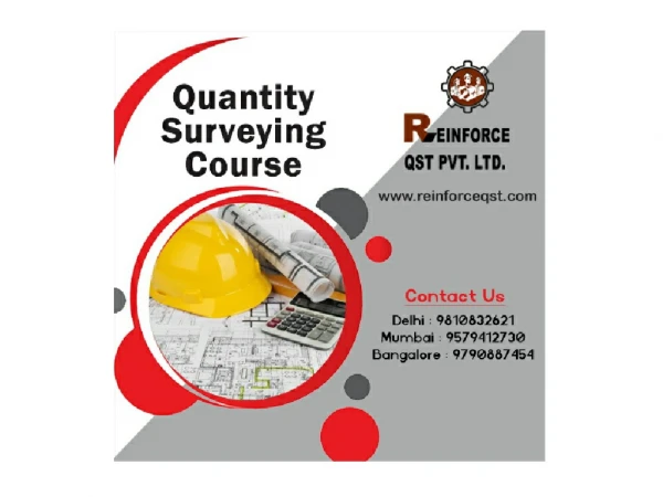 Quantity Surveying Course