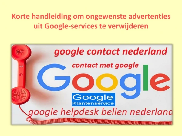 korte handleiding om ongewenste advertenties