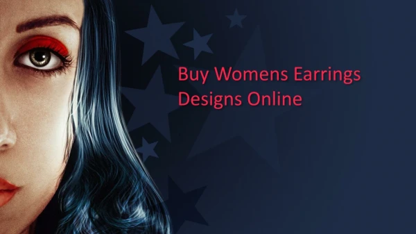 Buy Womens Earrings Designs Online