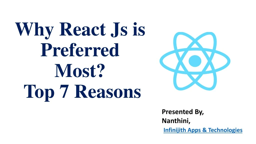 why react js is preferred most top 7 reasons