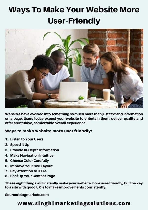 ways to make your website more user friendly