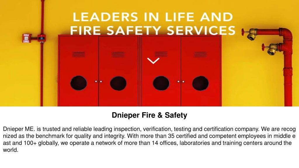 dnieper fire safety