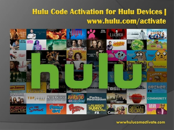 Hulu Code Activation for Hulu Devices | www.hulu.com/activate