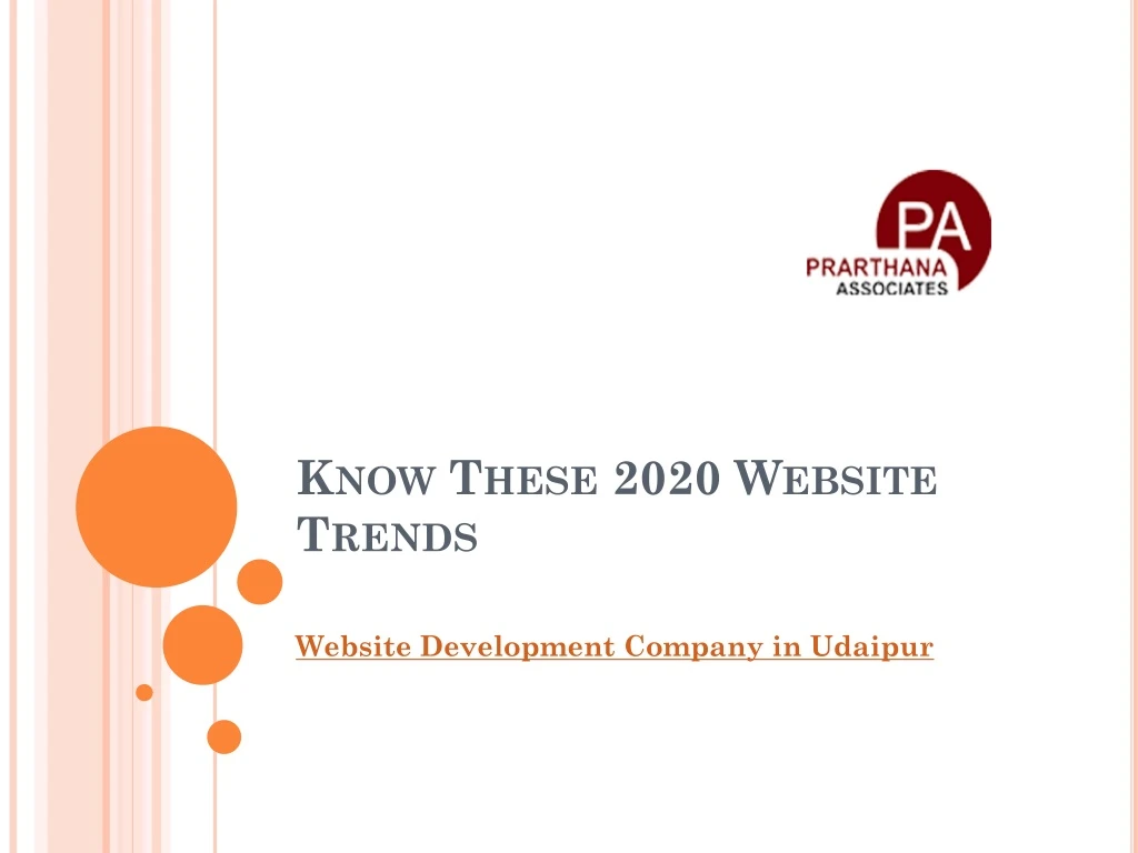 know these 2020 website trends