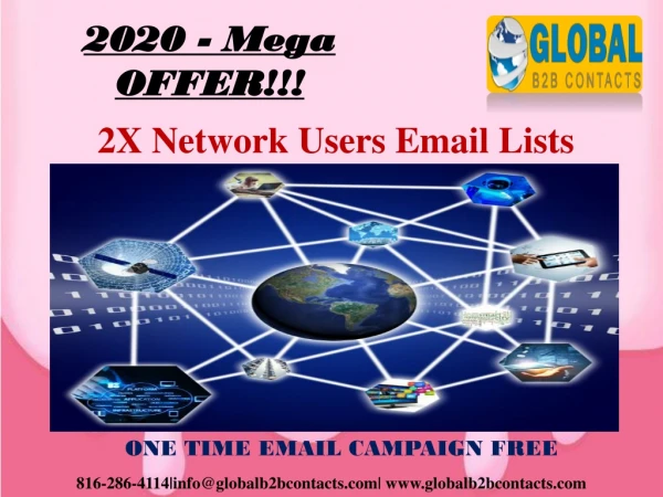 2X Network Users Email Lists