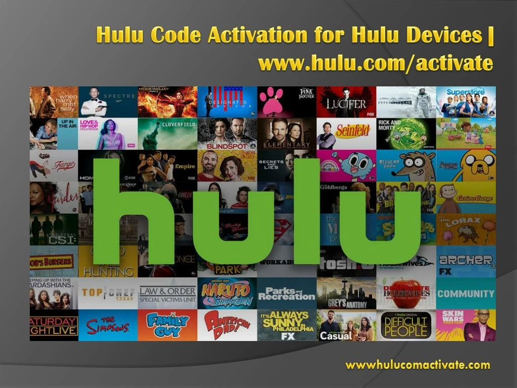 Ppt Hulu Code Activation For Hulu Devices Activate