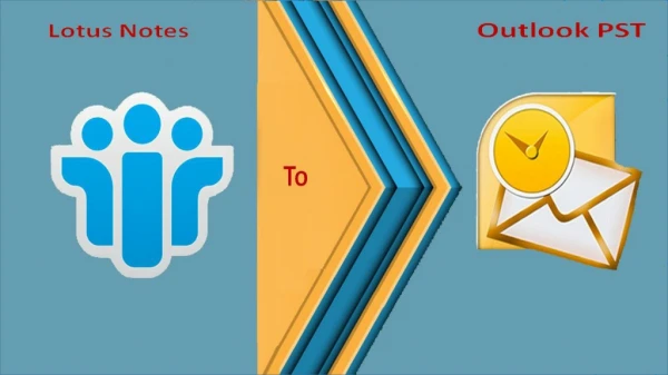 Lotus Notes to Outlook Converter