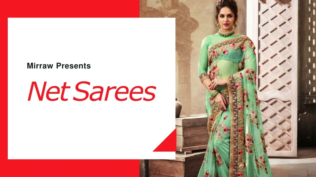mirraw presents net sarees