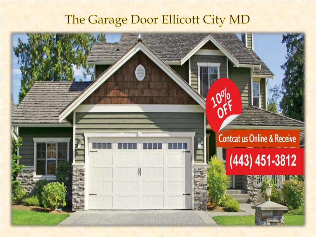 the garage door ellicott city md