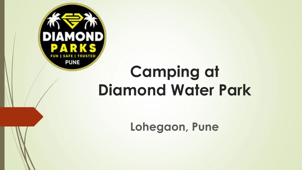 camping at diamond water park