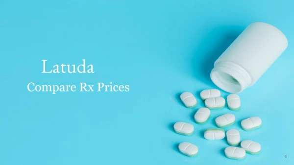 Compare Online Prices of Latuda (lurasidone)