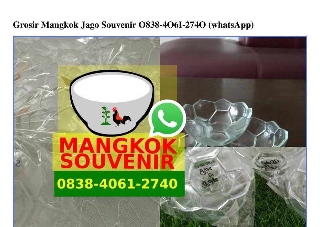 grosir mangkok jago souvenir o838 4o6i 274o