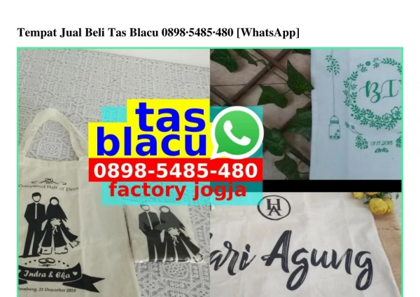 tempat jual beli tas blacu 0898 5485 480 whatsapp