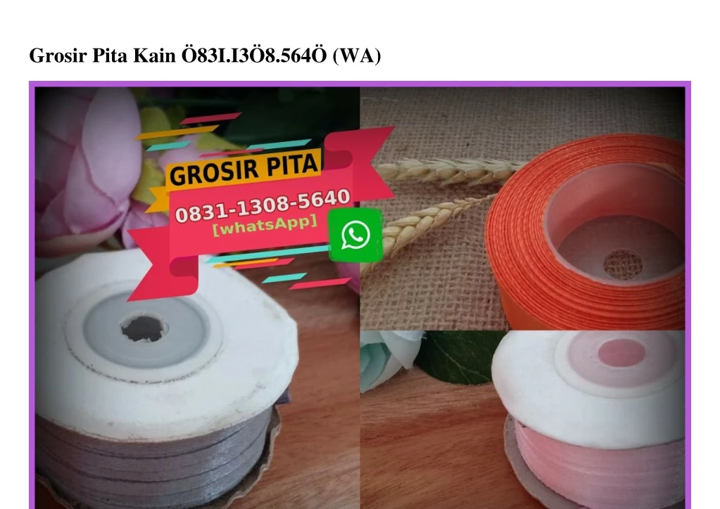 grosir pita kain 83i i3 8 564 wa