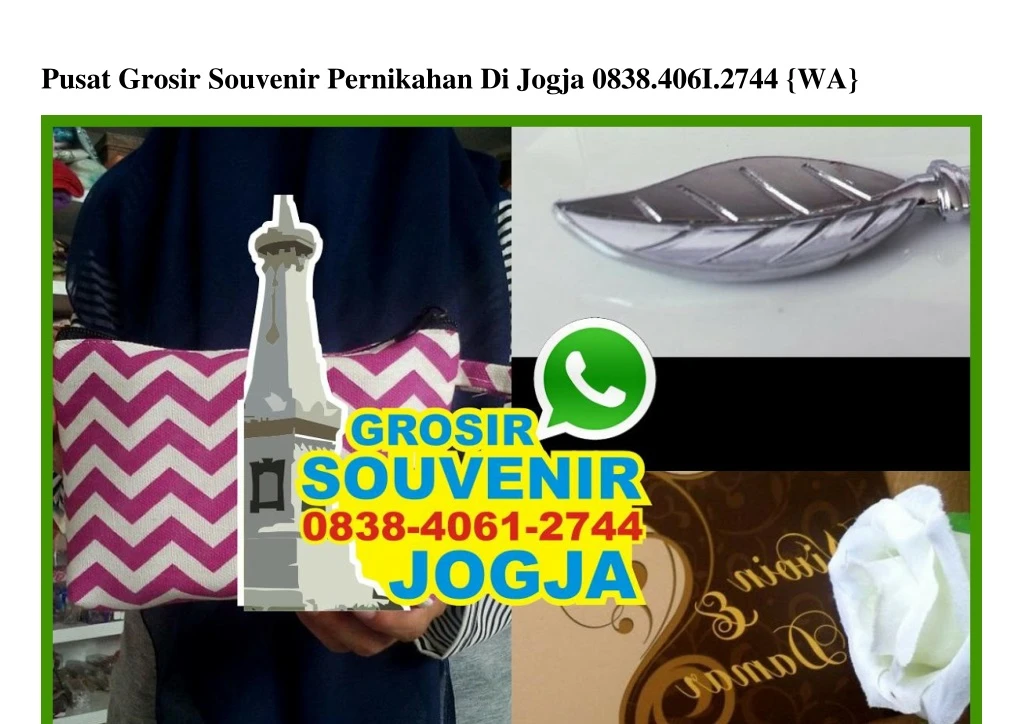 pusat grosir souvenir pernikahan di jogja 0838