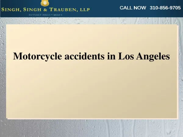 los angeles car accident attorney