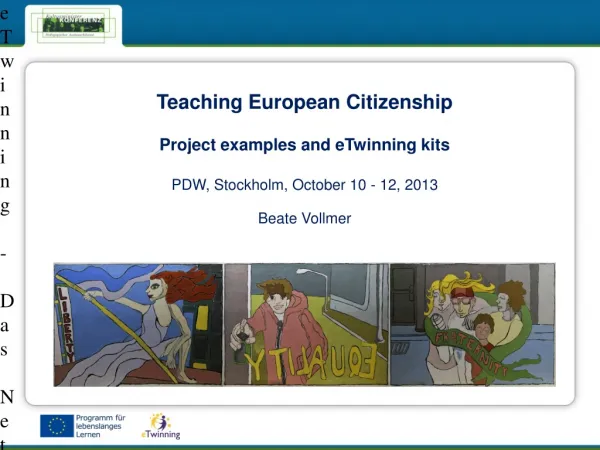 Teaching European Citizenship Project examples and eTwinning kits