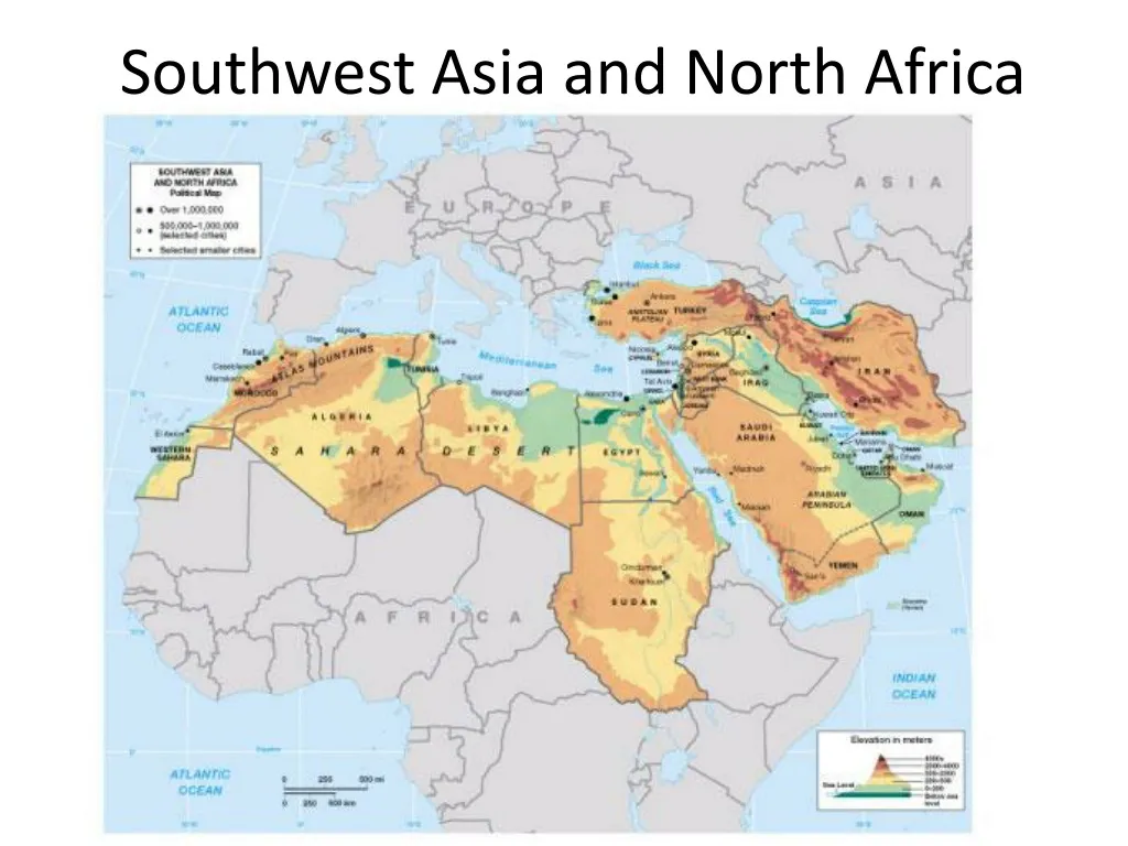 southwest asia and north africa