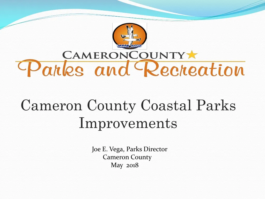 cameron county coastal parks improvements