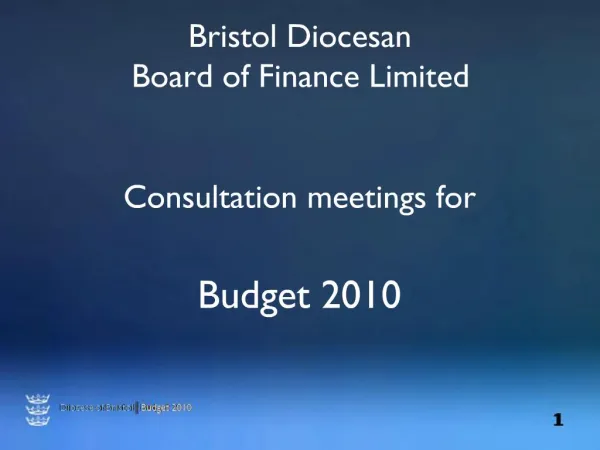 Bristol Diocesan Board of Finance Limited