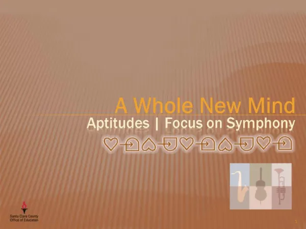 Aptitudes Focus on Symphony