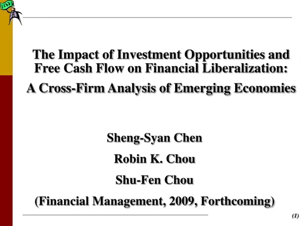 Sheng-Syan Chen Robin K. Chou Shu-Fen Chou (Financial Management, 2009, Forthcoming)
