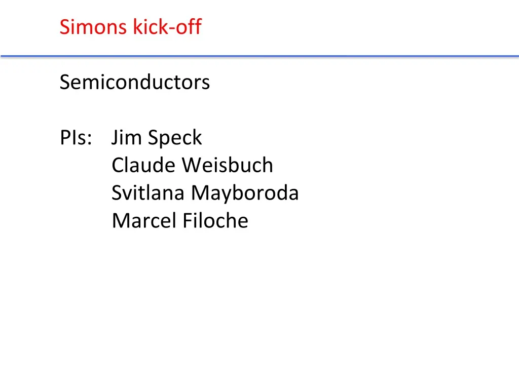 simons kick off semiconductors pis jim speck
