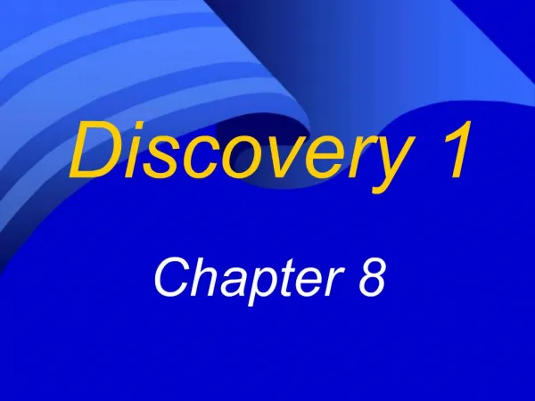 Discovery 1