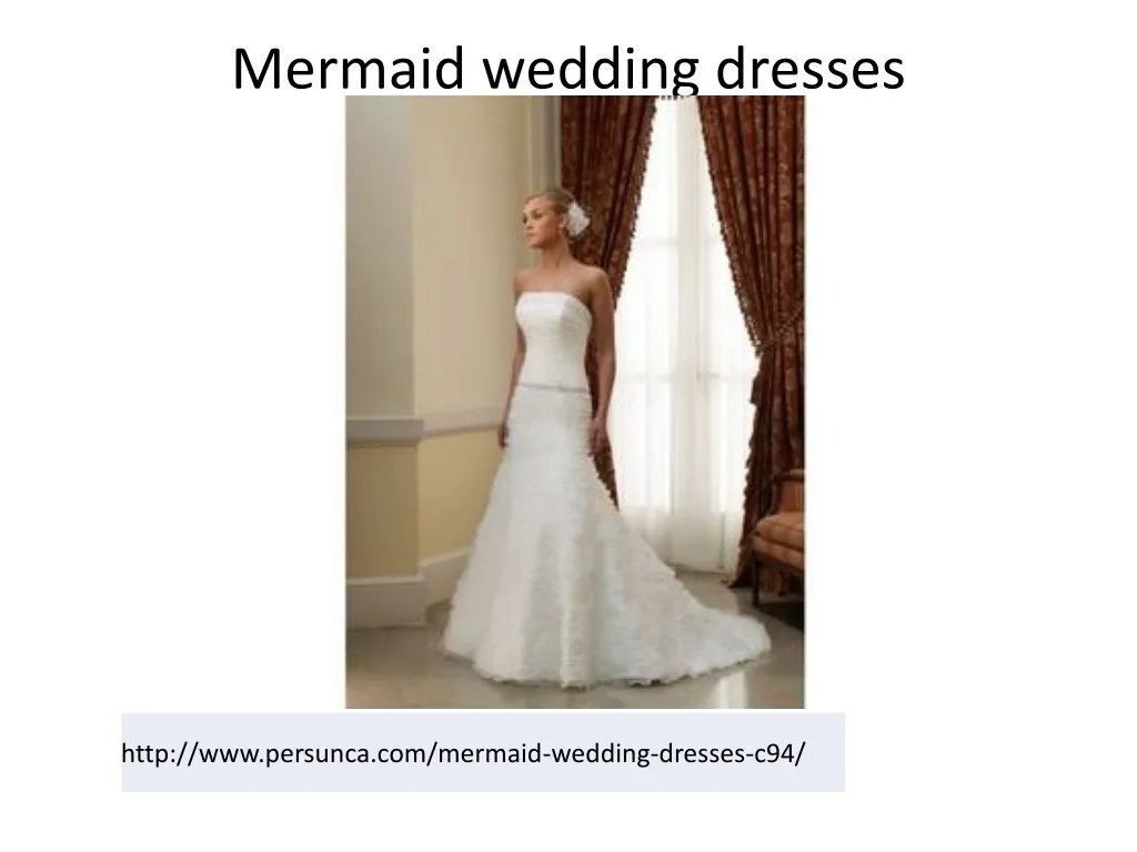 mermaid wedding dresses