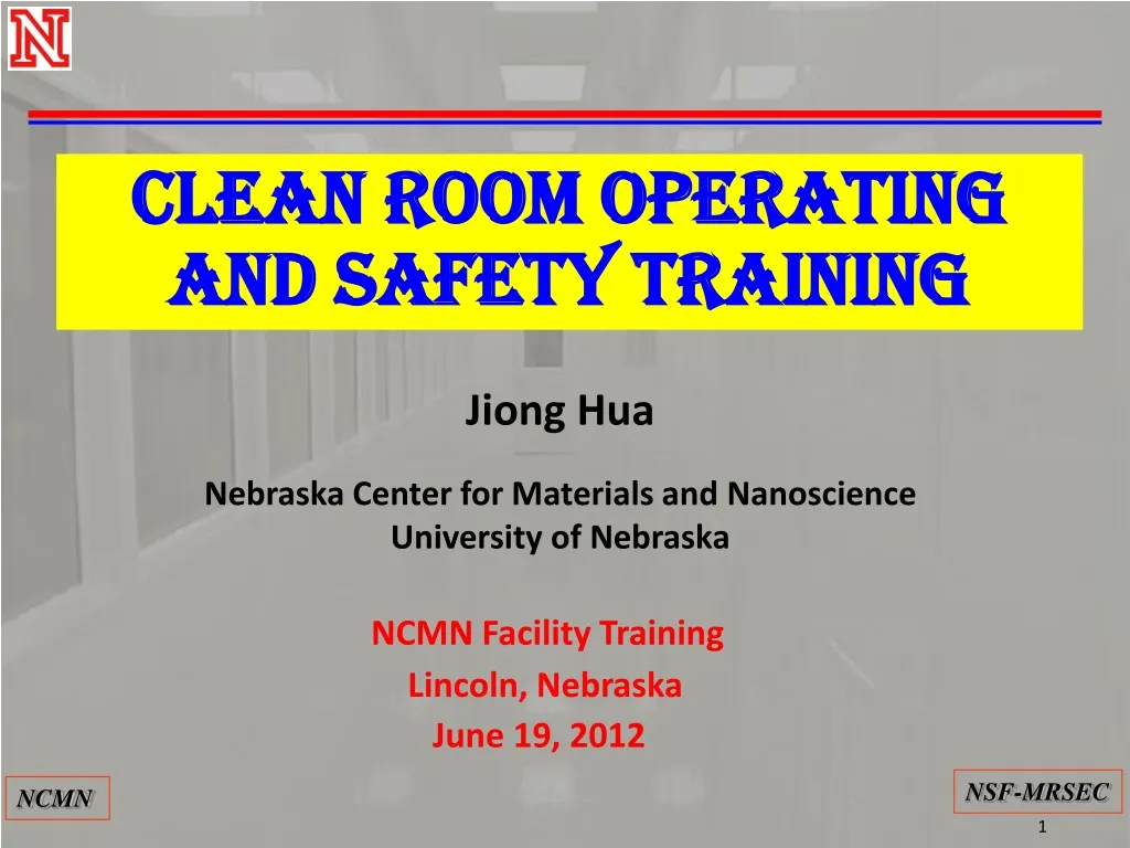 ncmn facility training