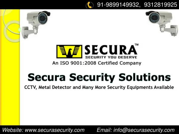 Security Surveillance Products- For Hire and Purchase