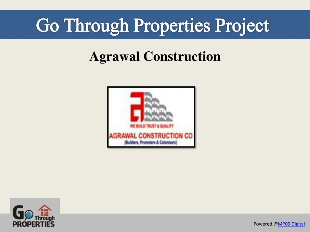 go through properties project