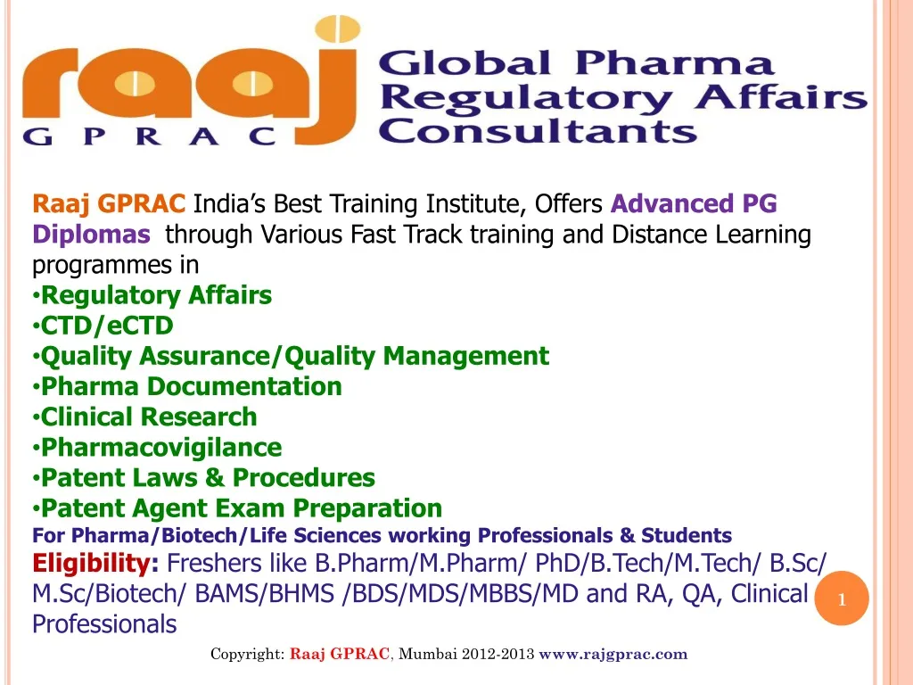 raaj gprac india s best training institute offers