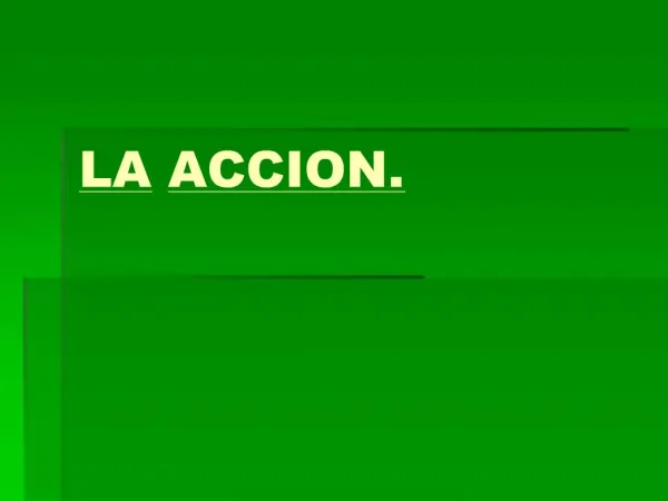 LA ACCION.