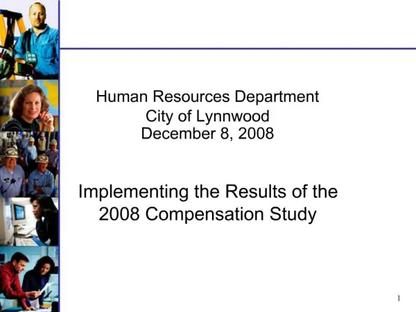 Human Resources Department City of Lynnwood December 8, 2008