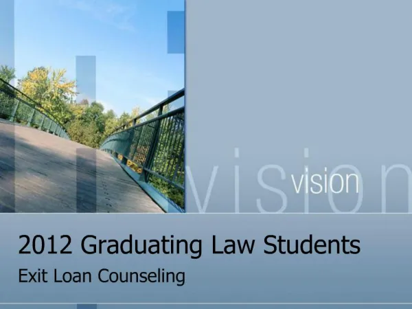 2012 Graduating Law Students