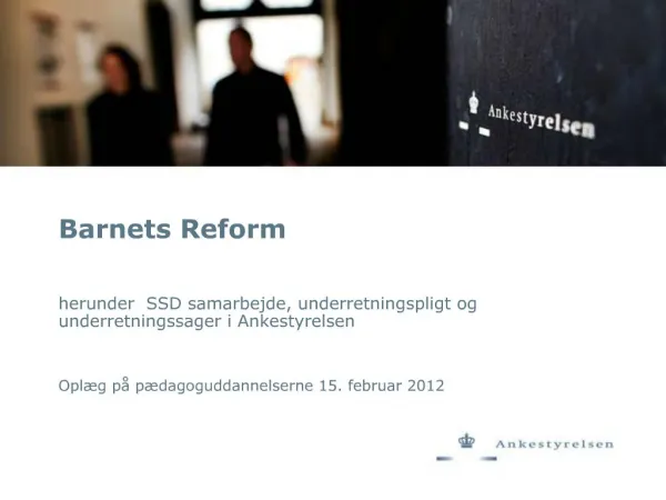 Barnets Reform