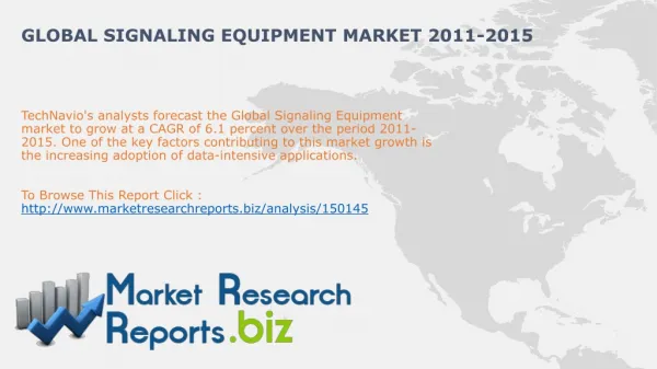 Global Signaling Equipment Market 2011-2015