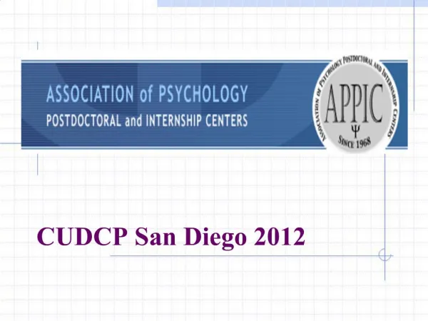 CUDCP San Diego 2012