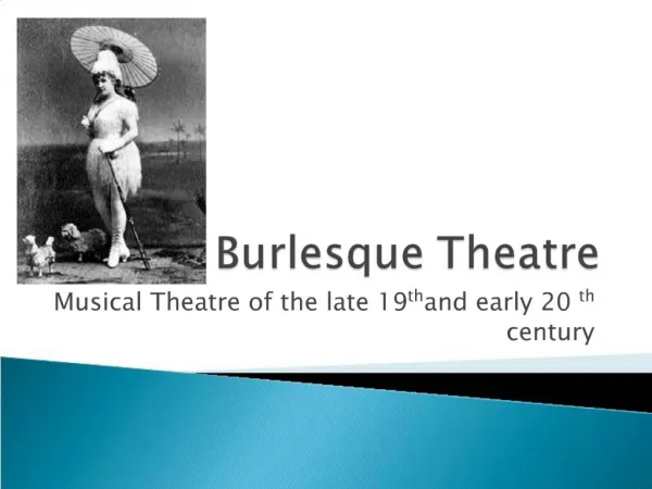 Burlesque Theatre