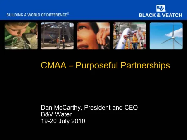 CMAA Purposeful Partnerships